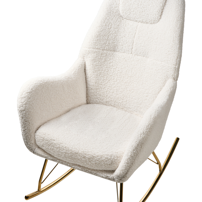 Balansoar GULSELE Boucle Alb-murdar [7]