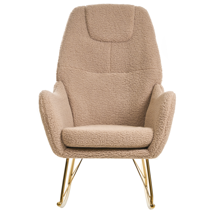 Swing chair GULSELE Boucle Beige [5]