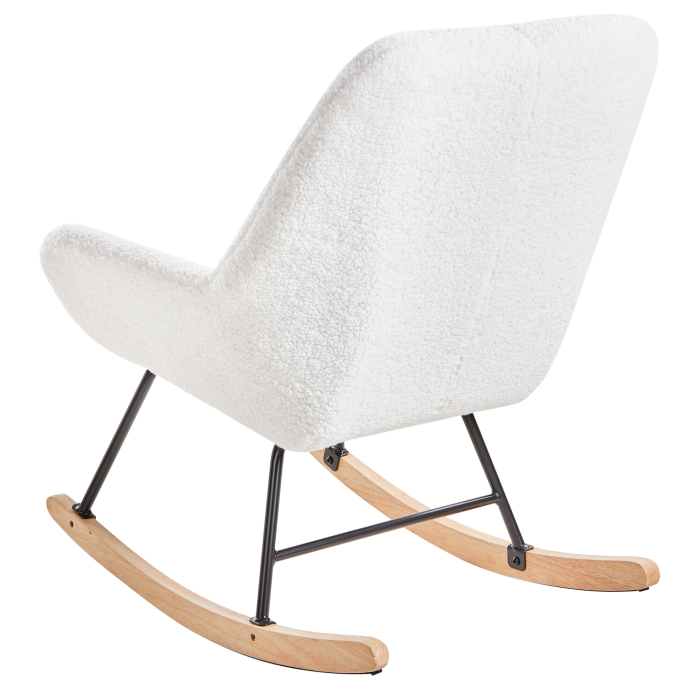 Swinging chair KINNO Boucle Off-white [5]