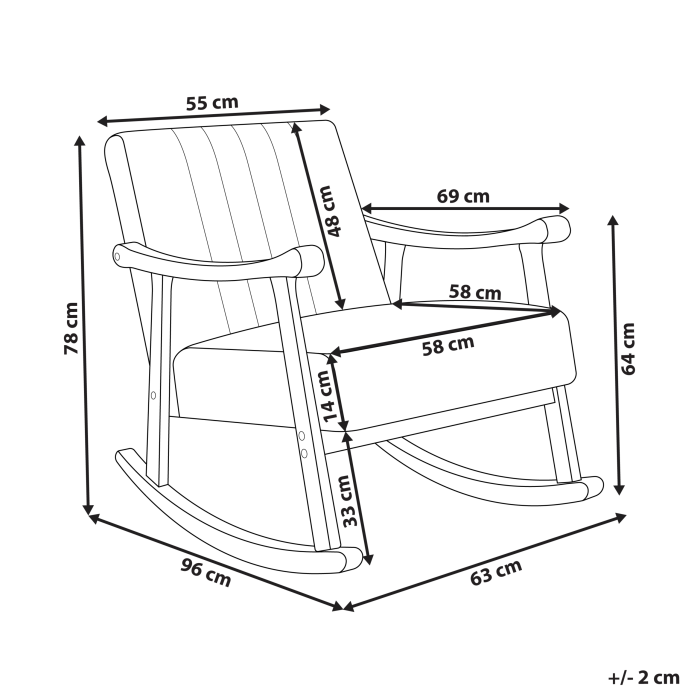 LEKNES swing Boucle Off-white [3]