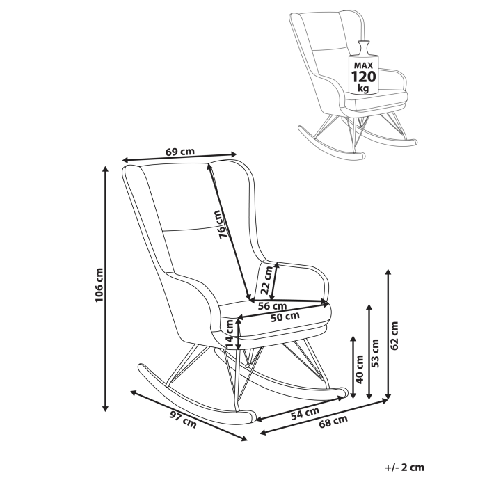 Balansoar LUOMA Boucle Bej [3]