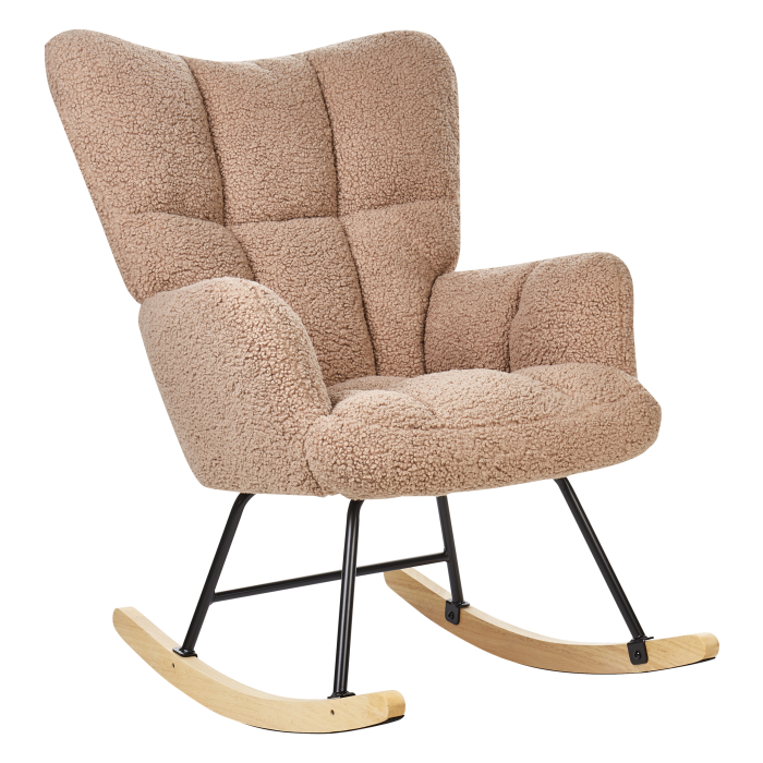 OULU rocking chair Boucle Sand [4]