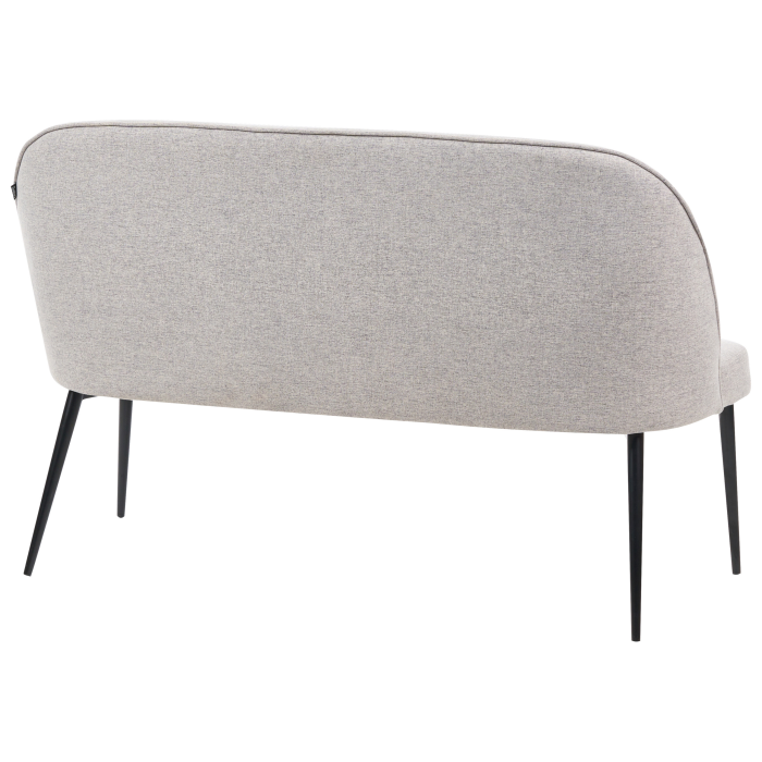 2-seater upholstered bench OSBY Light grey [5]