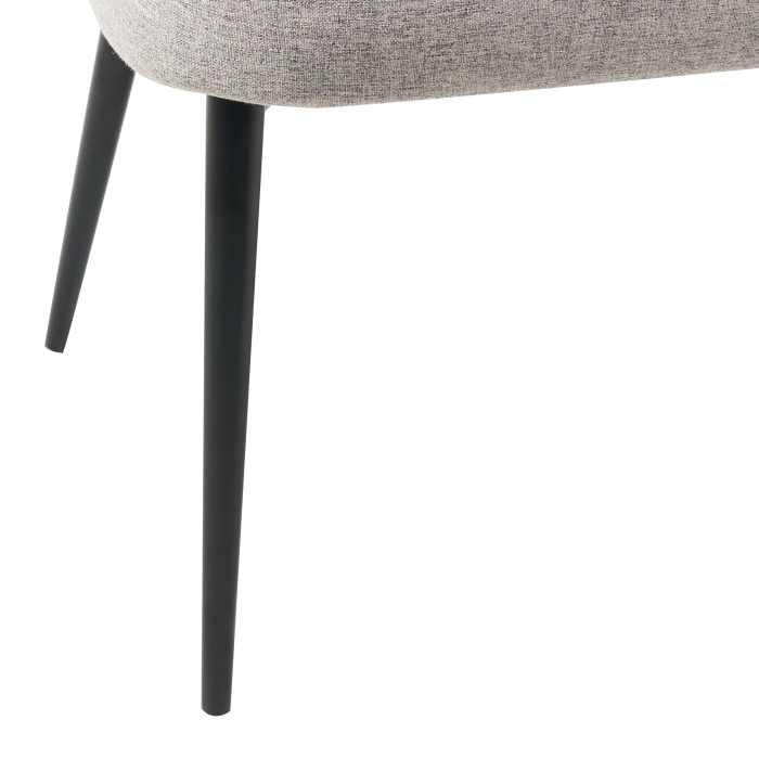 2-seater upholstered bench OSBY Light grey [8]