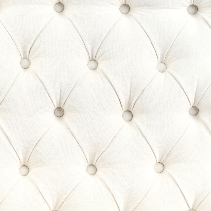 Bancă tapițată cu 2 locuri TORSBY  Alb [9]