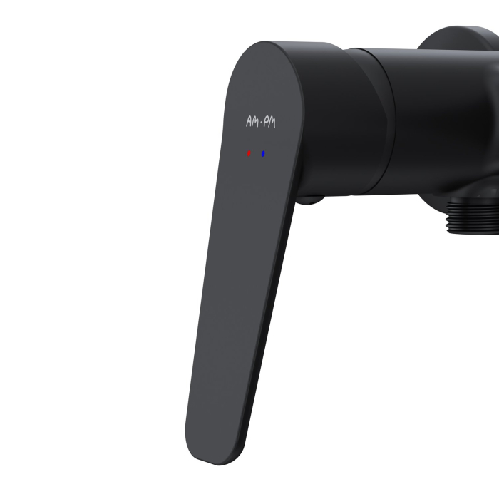 Hit Single-lever shower mixer, matt black [6]