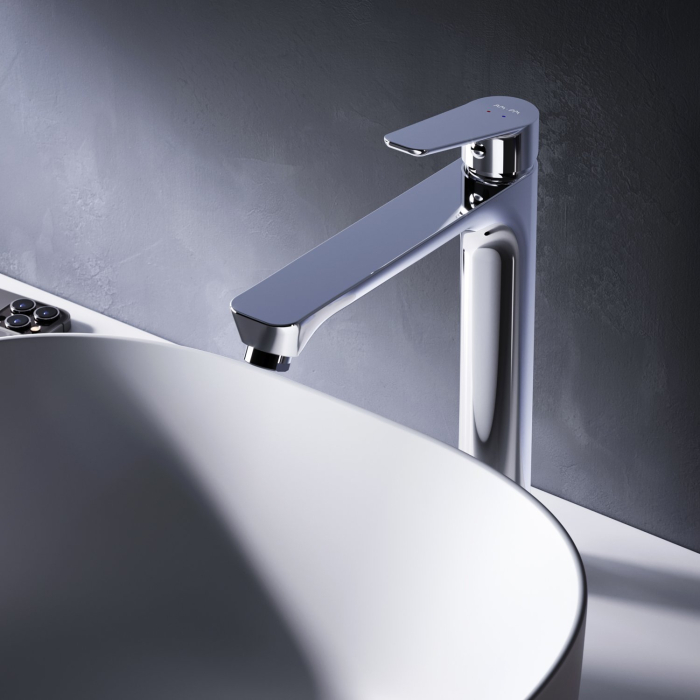 Hit Single-lever tall basin mixer, chrome [2]