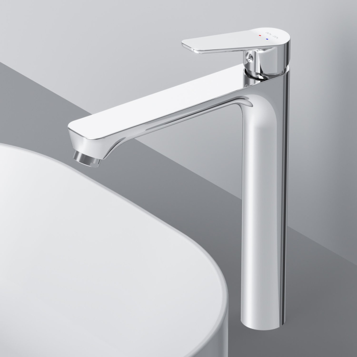 Hit Single-lever tall basin mixer, chrome [8]