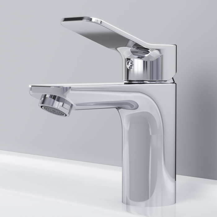 X-JoySingle-lever basin mixer, chrome [2]