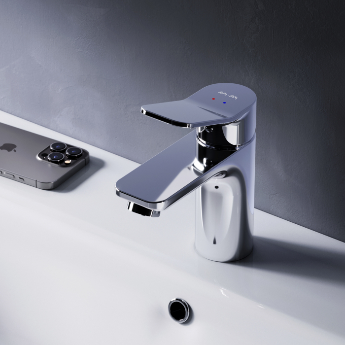 X-JoySingle-lever basin mixer, chrome [6]