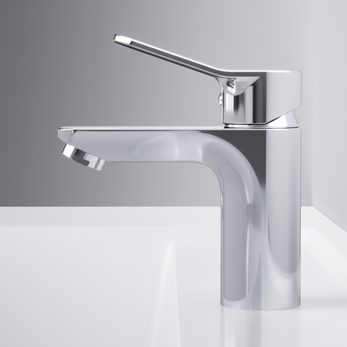 X-JoySingle-lever basin mixer, chrome [7]