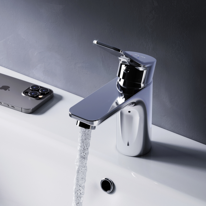 X-JoySingle-lever basin mixer, chrome [3]