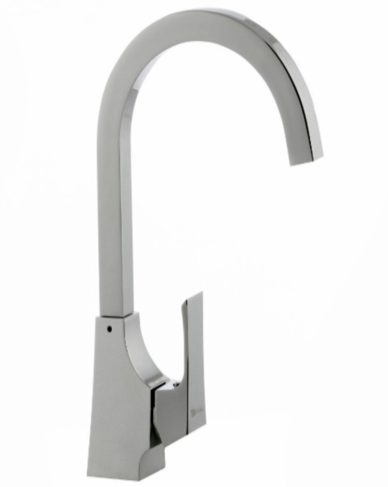 Baterie bucătărie cu pipă pivotantă Lemark Unit LM4555C crom - Sanitare Online [3]
