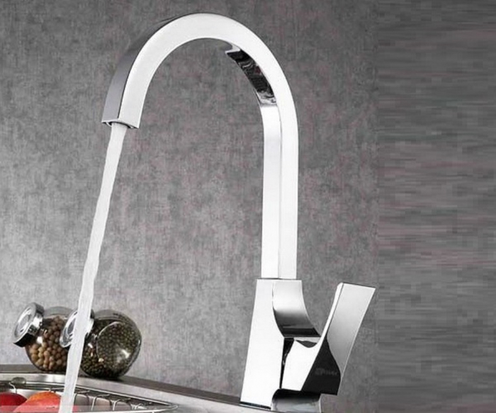 Baterie bucătărie cu pipă pivotantă Lemark Unit LM4555C crom - Sanitare Online [2]