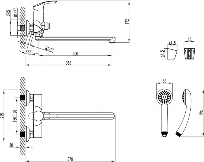 Baterie Cada Lemark Plus Strike LM1157C Crom | Sanitare Online [2]