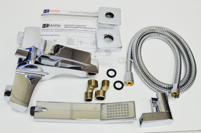 Baterie cada cu pipa scurta si comutator extractabil Lemark Unit LM4502C Crom | Sanitare-Online.ro [6]