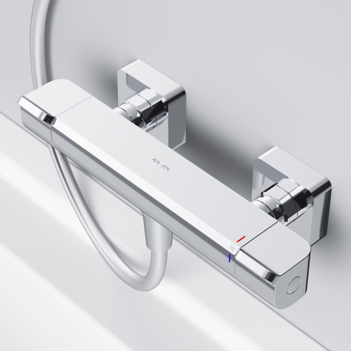 Baterie dus AM.PM Flash F9H40000, cu termostat, crom [5]