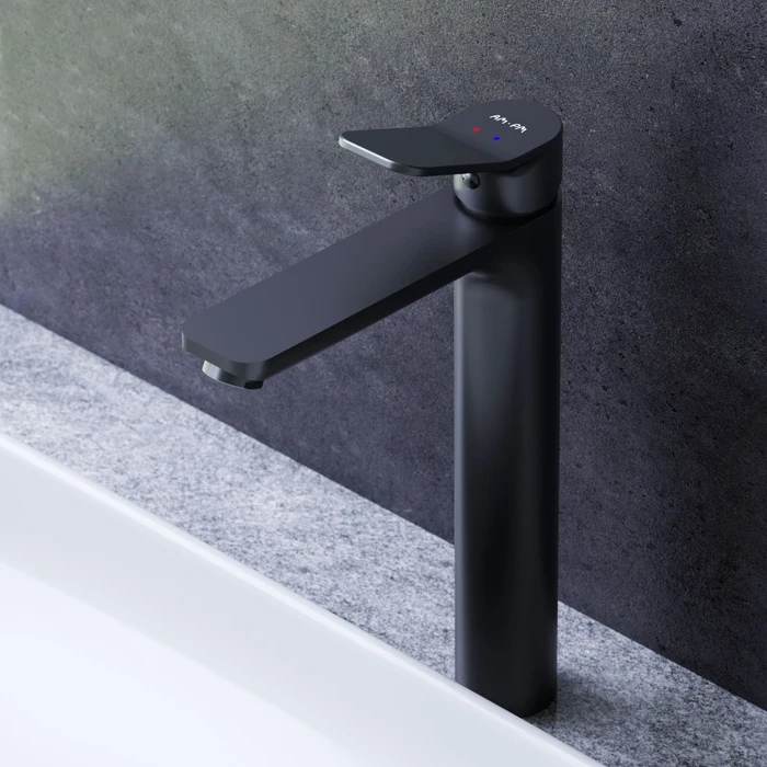 X-Joy Single-lever tall basin mixer, matt black [5]
