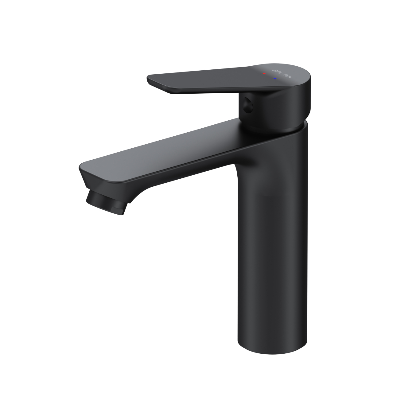 Hit Single-lever basin mixer, matt black [1]