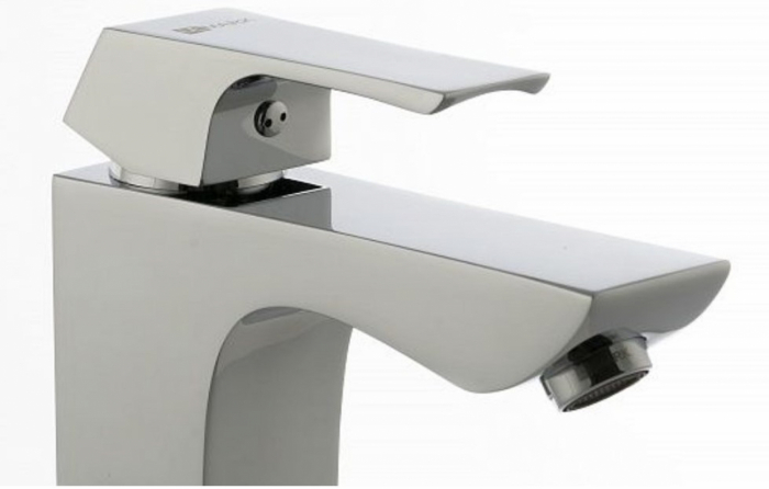 Baterie lavoar înălțime medie, monobloc Lemark Unit LM4537C crom - Sanitare Online [7]