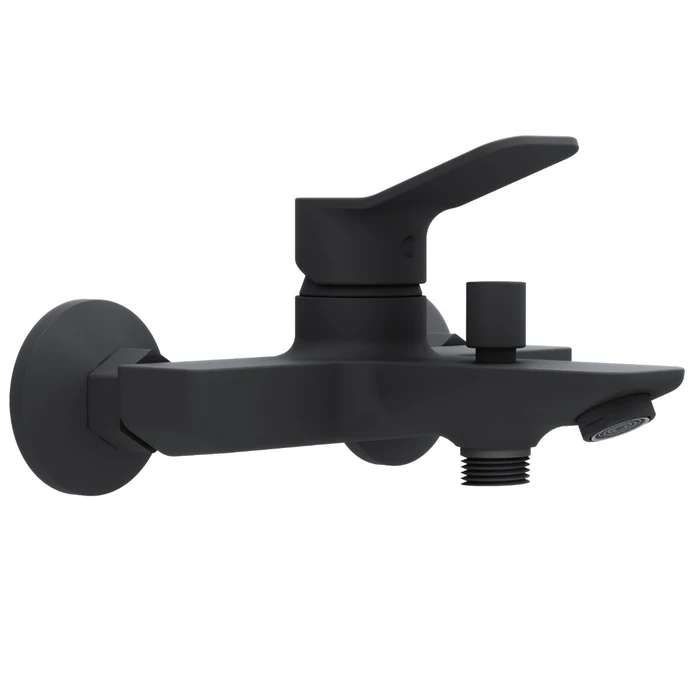 Baterie monocomandă cadă și duș X-Joy, finisaj negru mat [1]