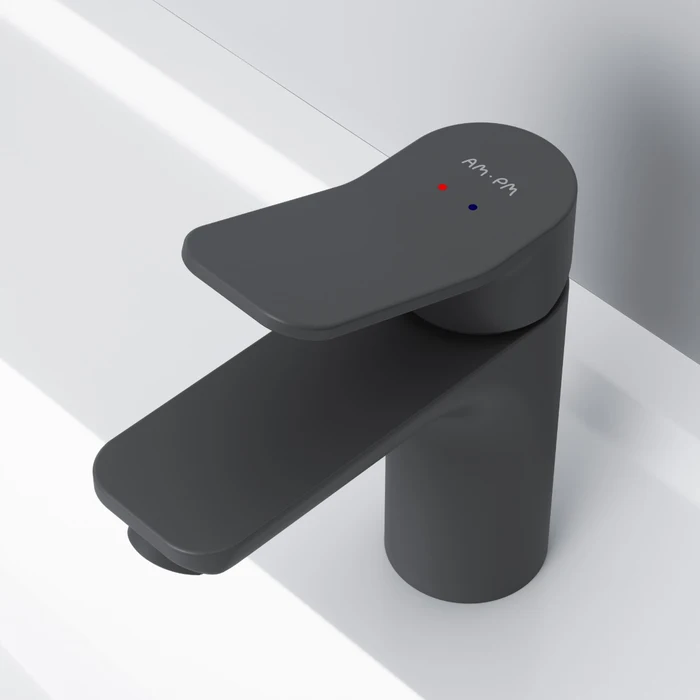 X-JoySingle-lever basin mixer, black [2]