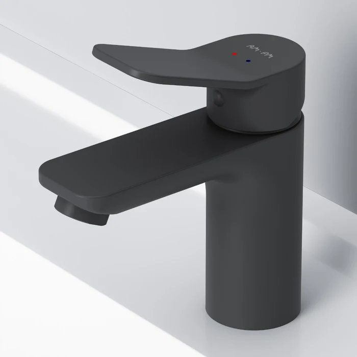 X-JoySingle-lever basin mixer, black [8]