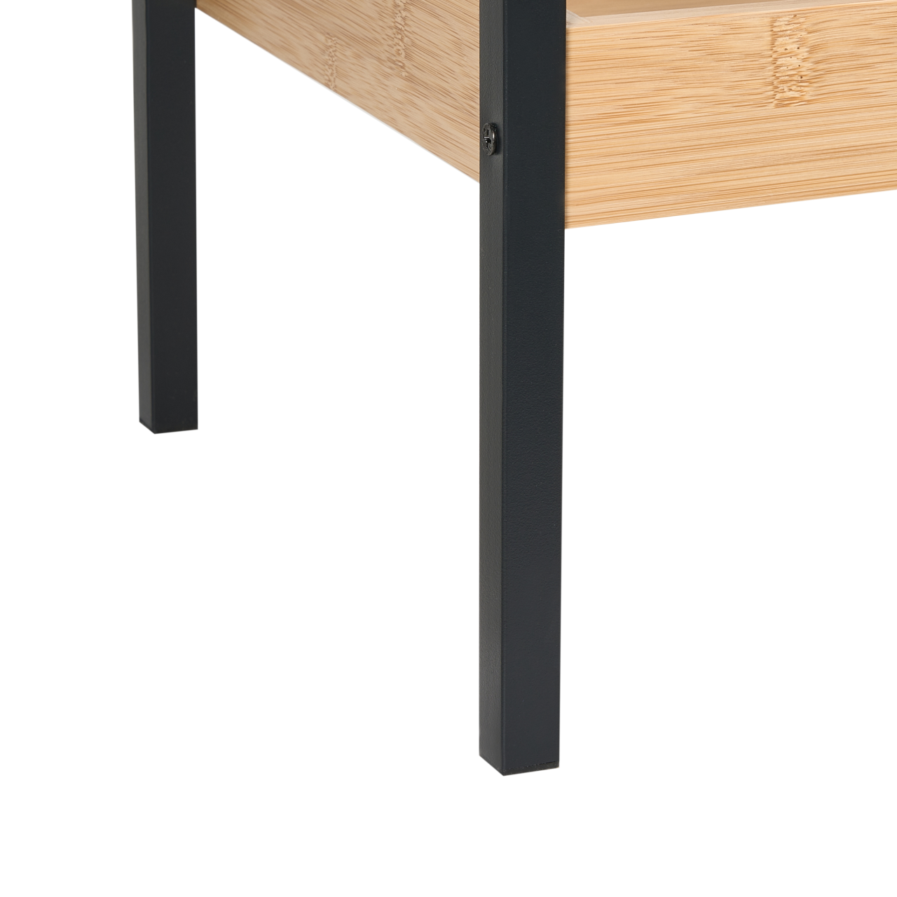 Bookcase with 3 shelves TAJZARA Bamboo wood Light brown [6]