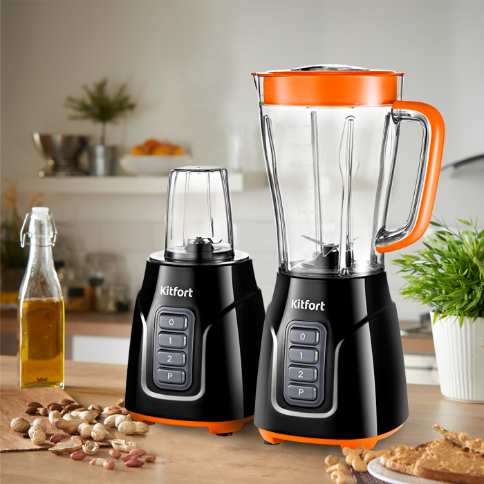 Blender, tocator, rasnita de cafea, Kitfort Blender KT-3032-4 "3 în 1" [2]
