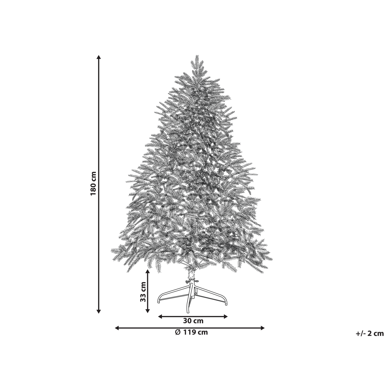 Brad de Crăciun artificial LED FIDDLE 180 cm Verde [3]