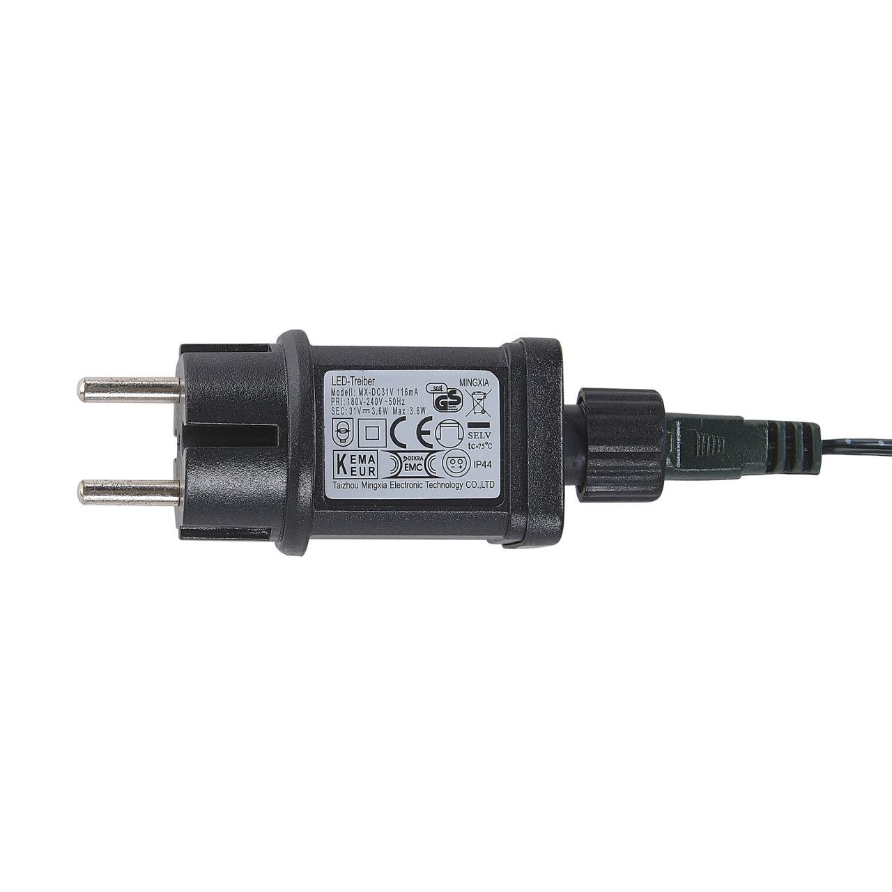 Brad de Crăciun artificial LED JACINTO 180 cm Verde închis [6]