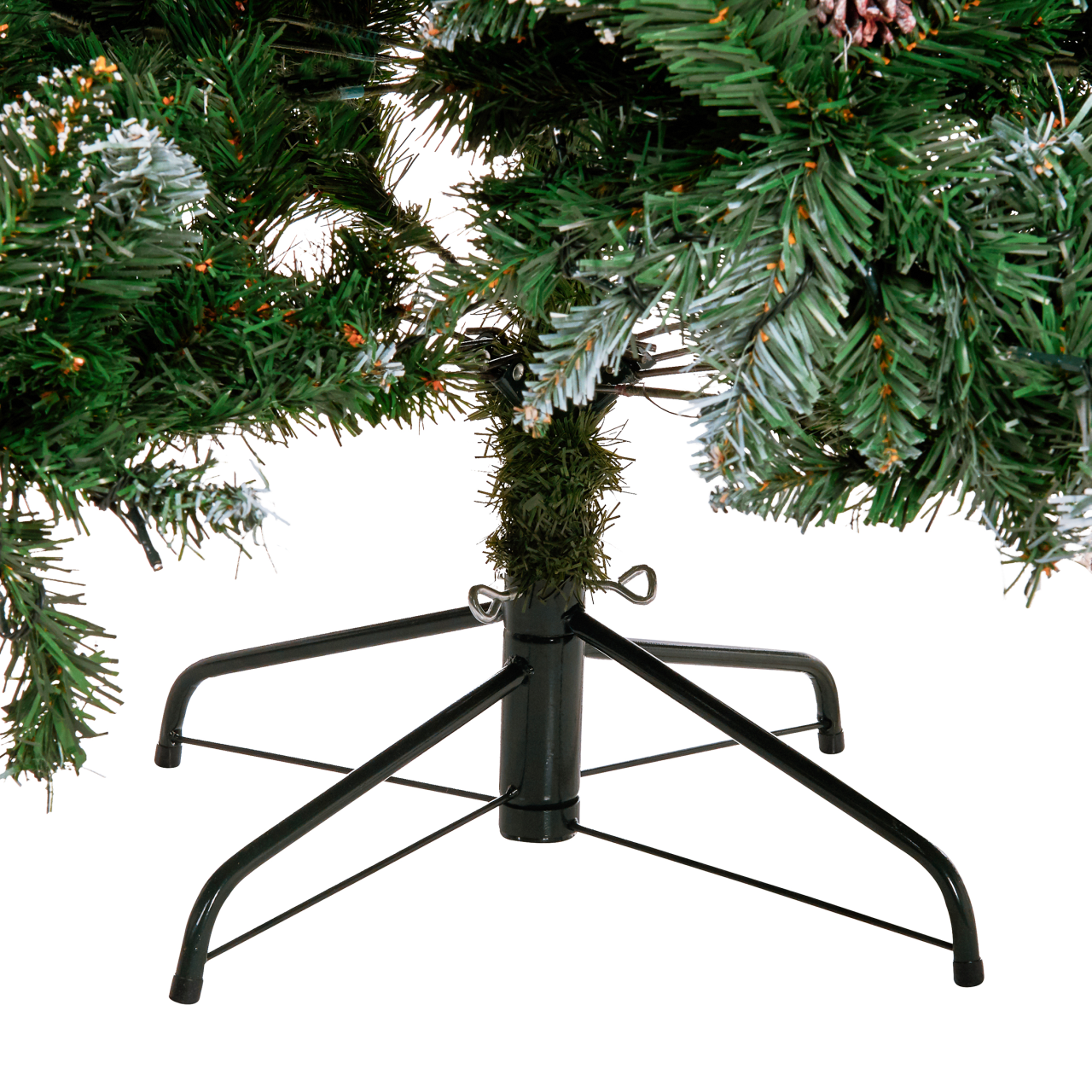 Brad de Crăciun artificial LED PALOMAR 180 cm Verde închis [5]