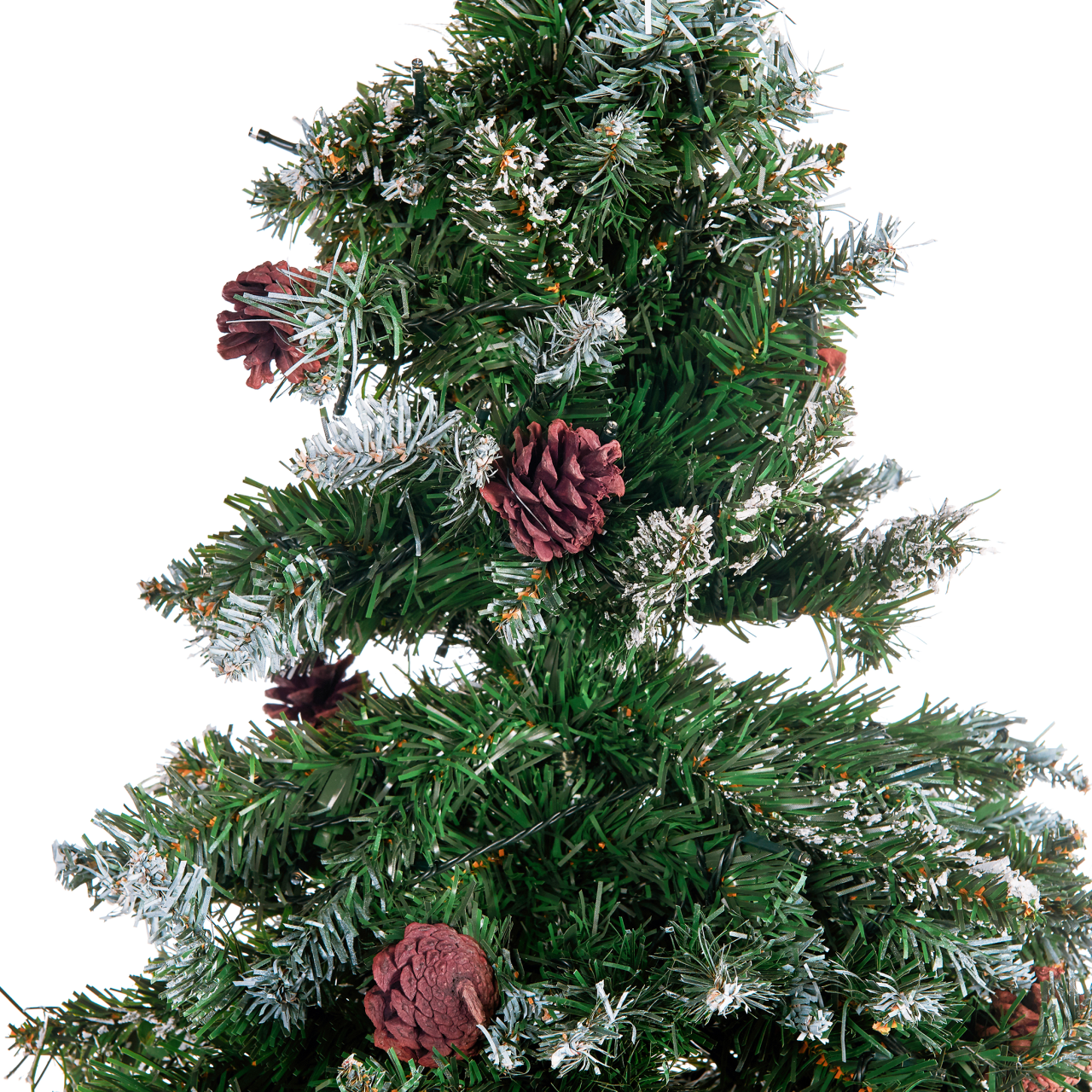 Brad de Crăciun artificial LED PALOMAR 180 cm Verde închis [4]