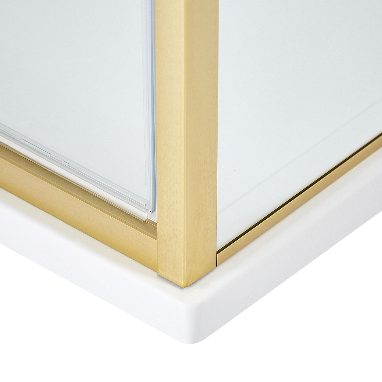 Shower cabin DARLI 80 x 80 x 185 cm Gold [8]