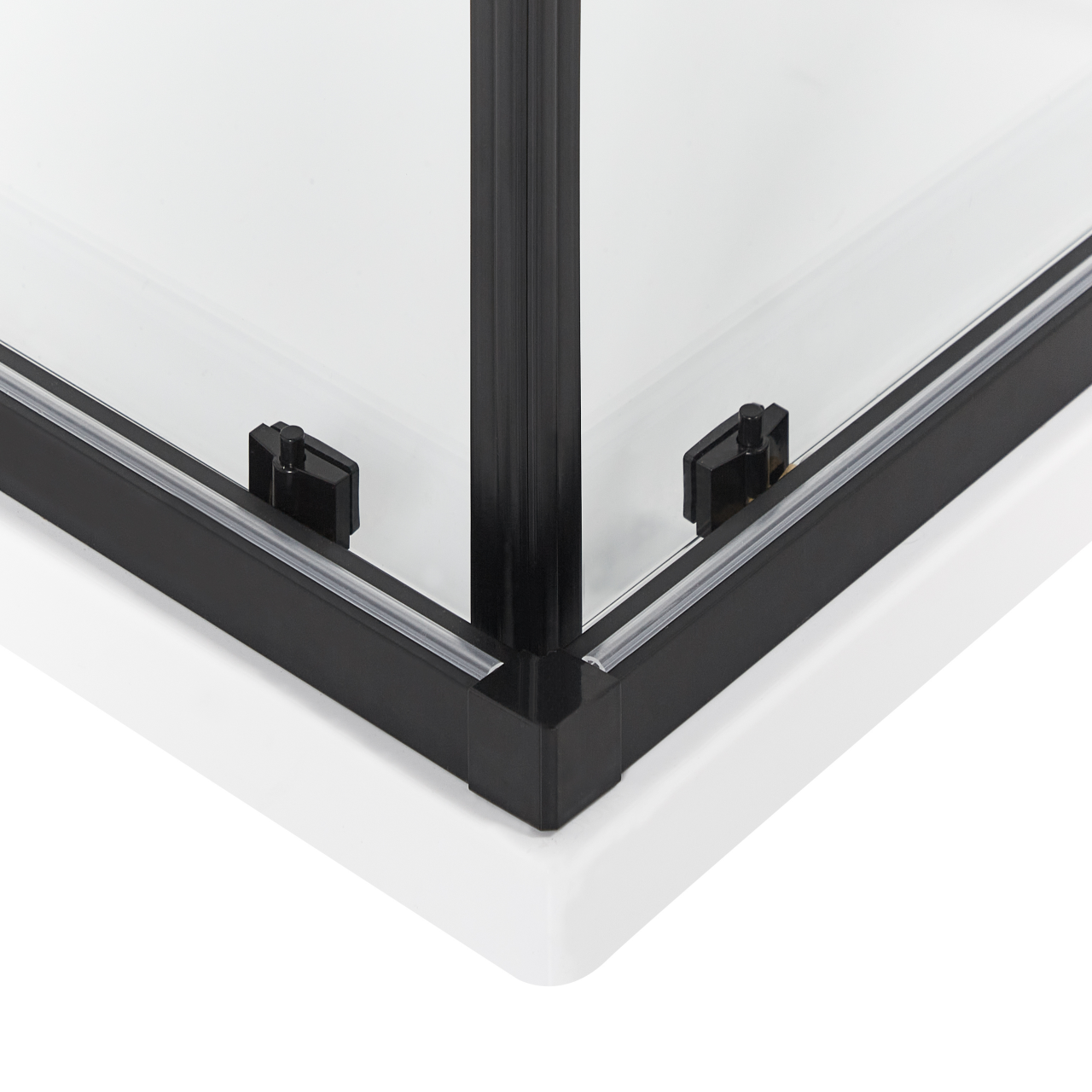 Shower cabin TELA 80 x 80 x 185 cm Black [7]