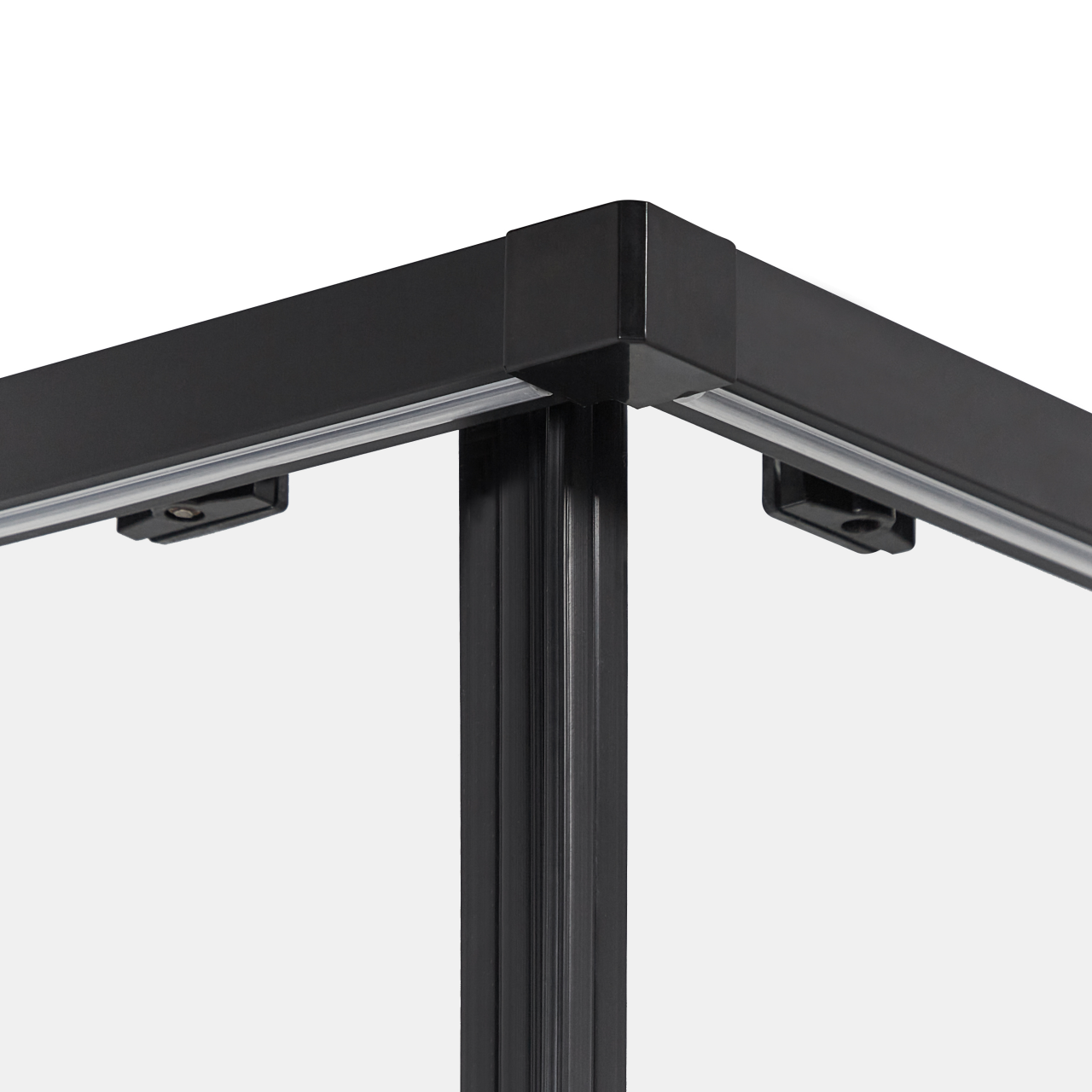 Shower cabin TELA 80 x 80 x 185 cm Black [4]