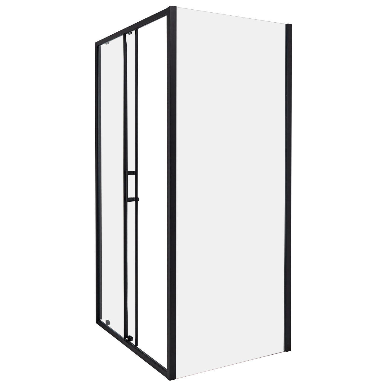 YORO shower cabin 80 x 100 x 185 cm Black [4]