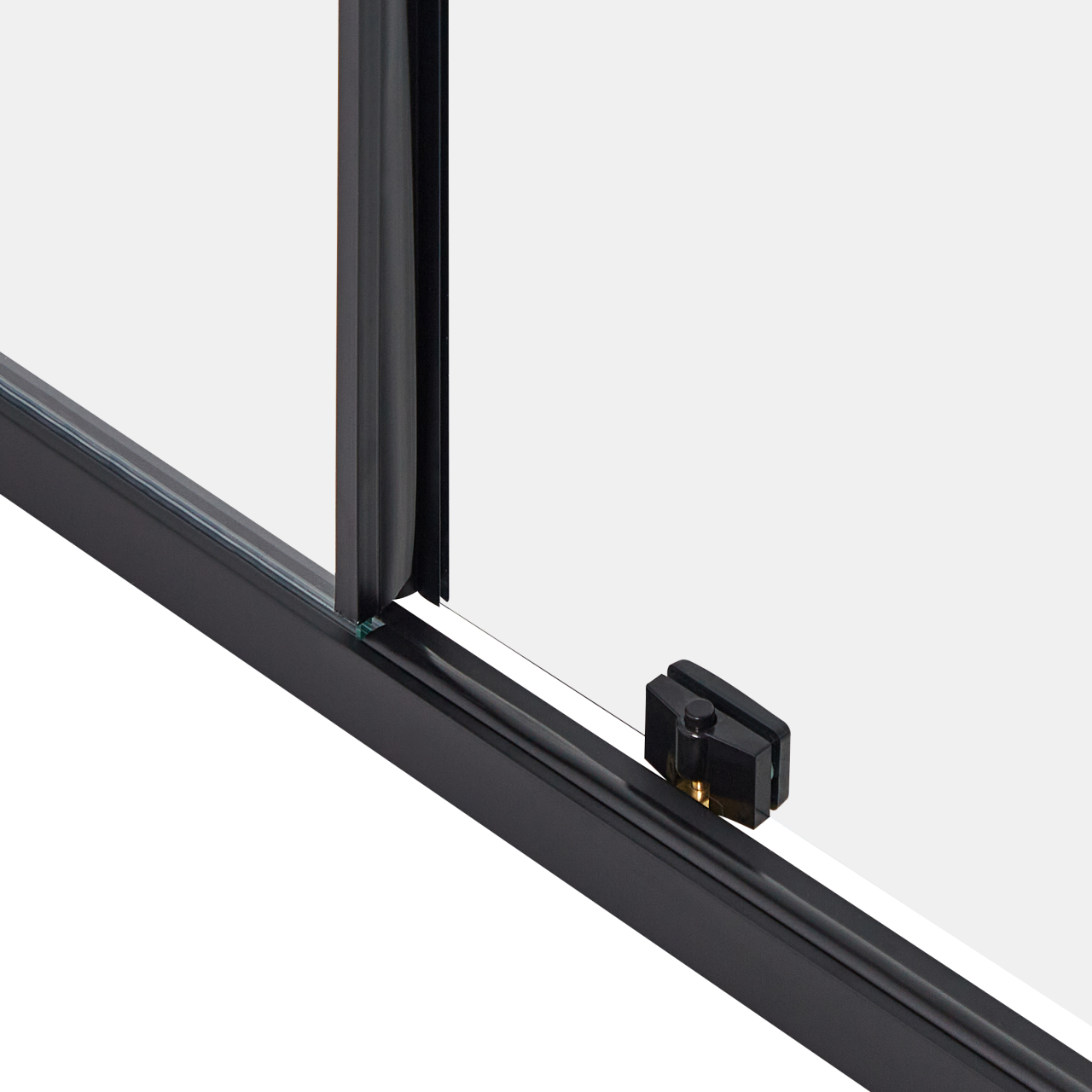 YORO shower cabin 80 x 100 x 185 cm Black [8]