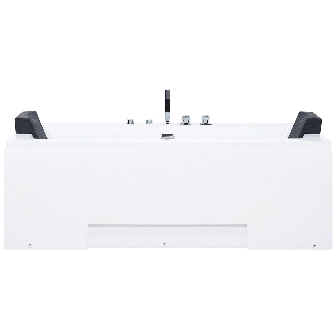 Cadă de colț LED cu hidromasaj GALLEY 170 x 75 cm Alb [5]