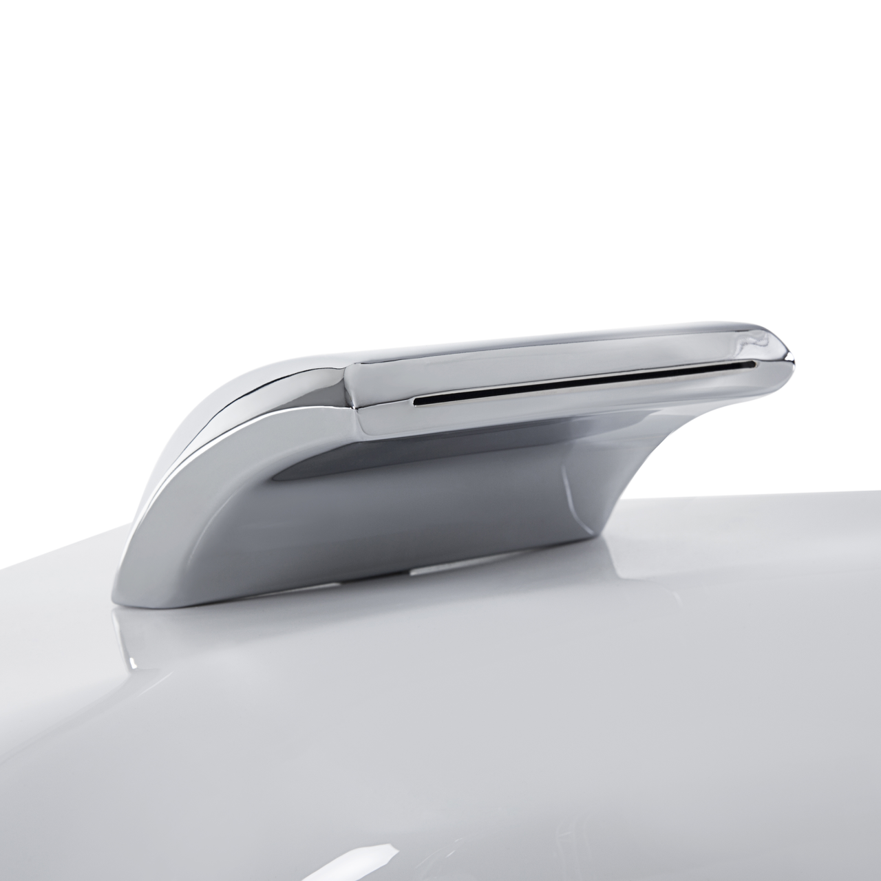 Corner LED bathtub with whirlpool SENADO 205 x 150 cm White [9]