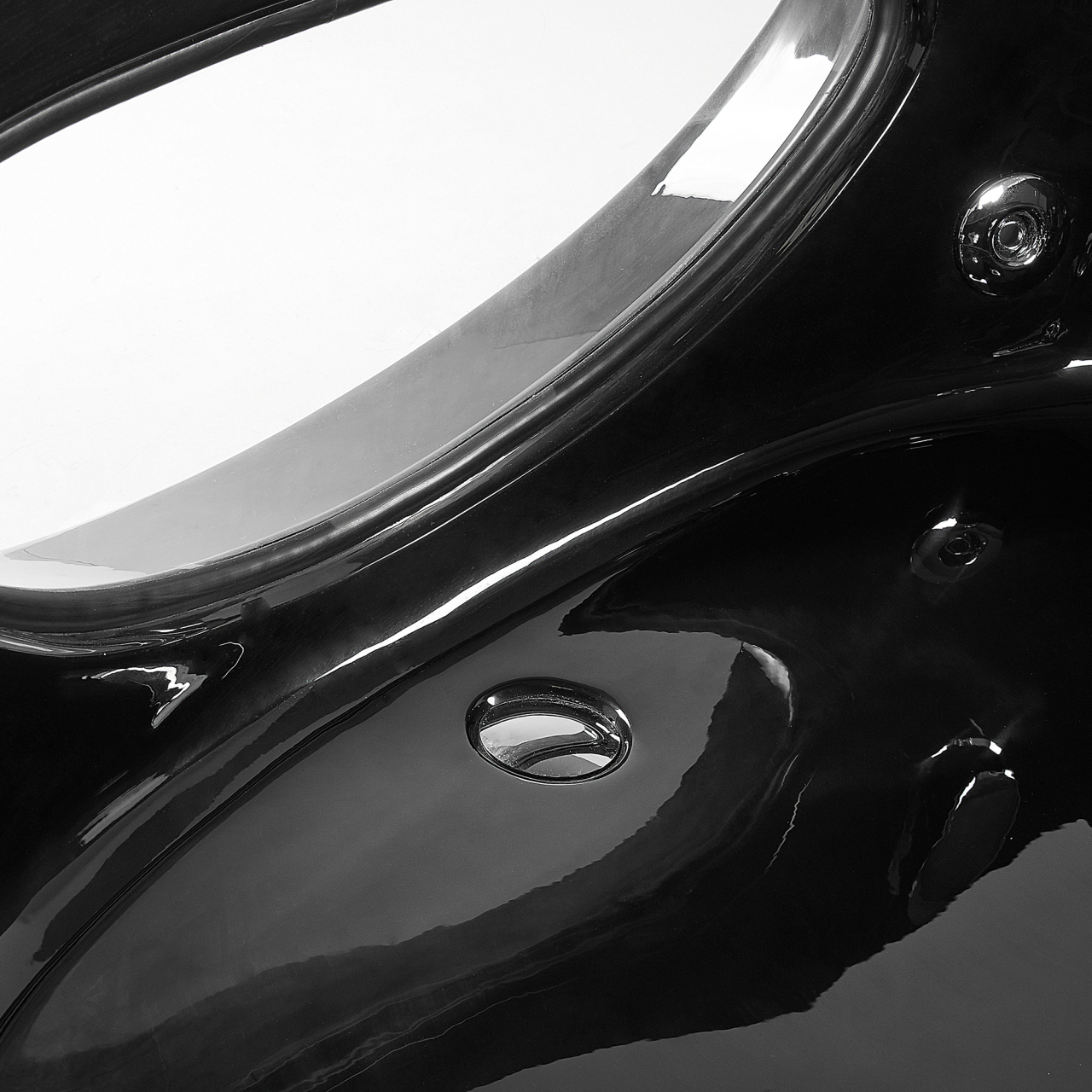 LED corner bathtub with hydromassage TOCOA 190 x 150 cm Black [8]