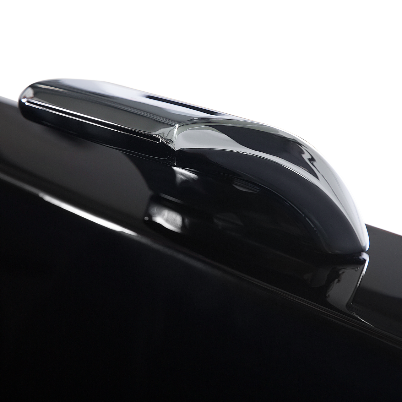 Cadă de colț LED cu hidromasaj VARADERO Stânga 183 x 90 cm Negru [9]