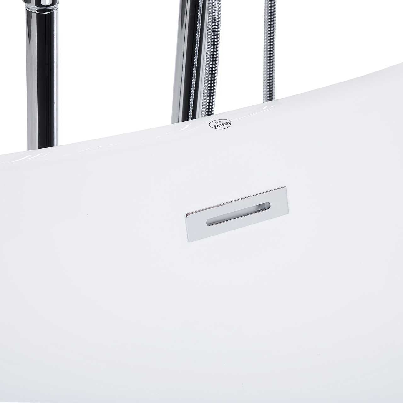 Freestanding bathtub ANTIGUA 150 x 75 cm Black [7]