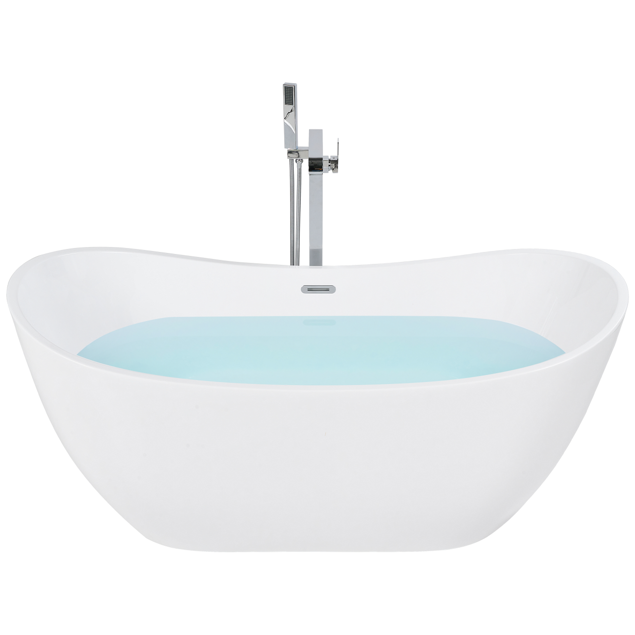 Freestanding bathtub ANTIGUA 170 x 77 cm White [2]