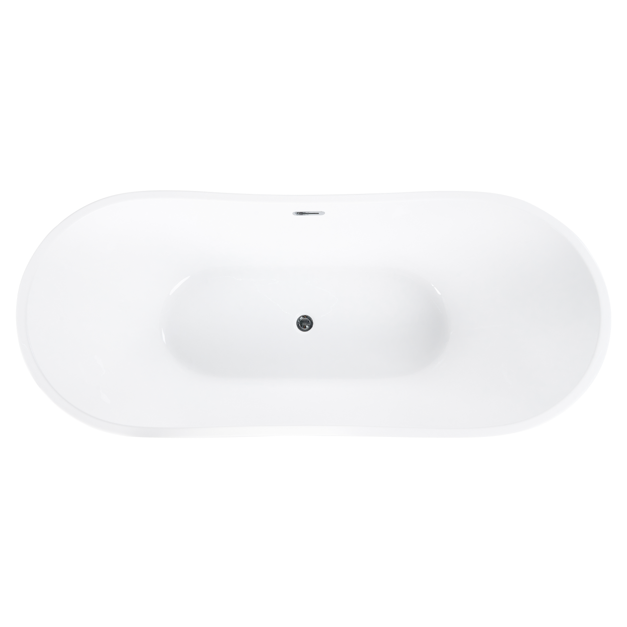 ANTIGUA freestanding bathtub 170 x 77 cm Black [7]