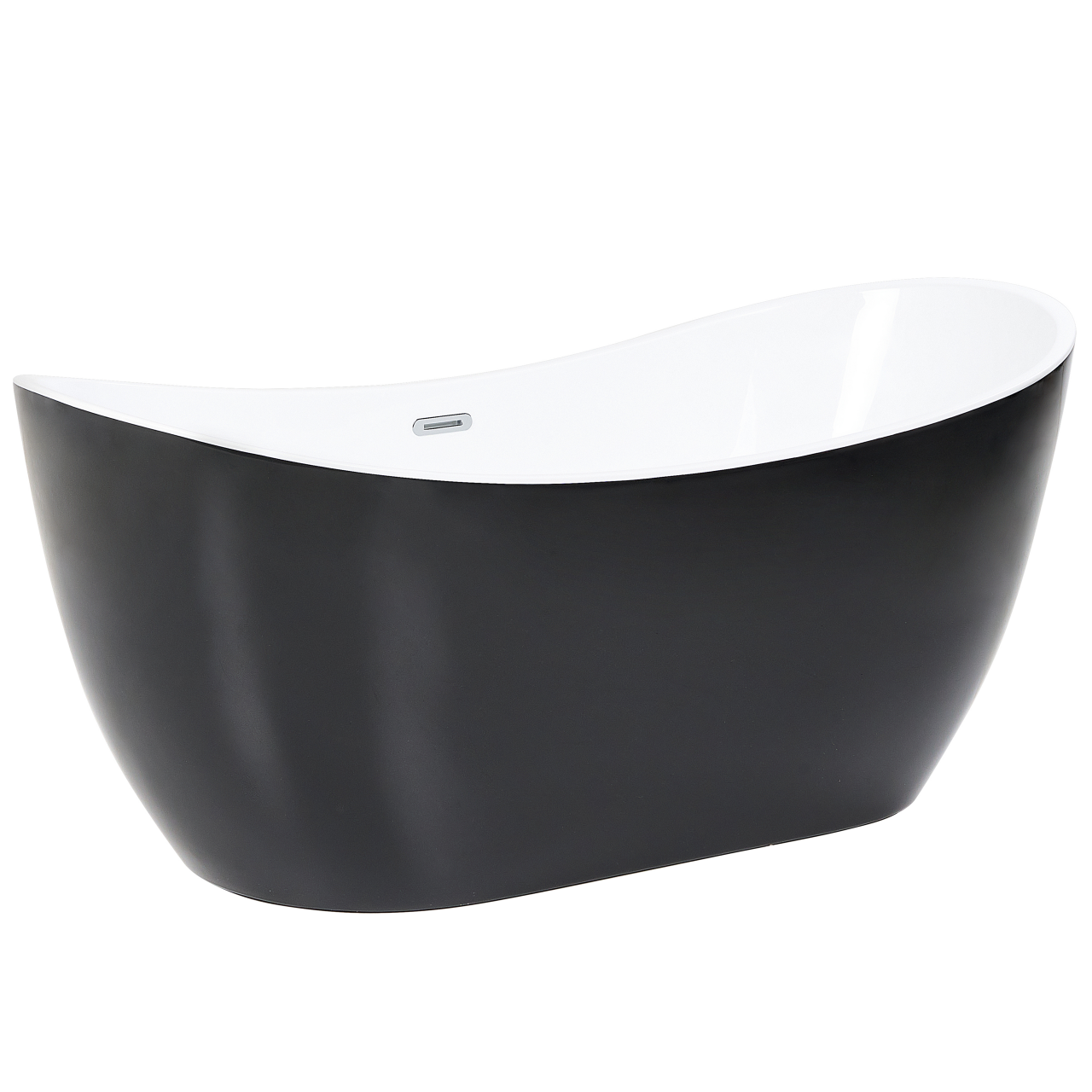 ANTIGUA freestanding bathtub 170 x 77 cm Black [5]