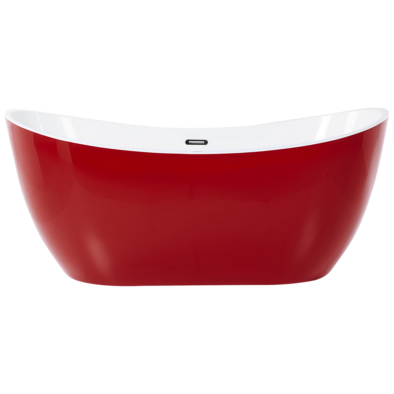 Freestanding bathtub ANTIGUA 170 x 77 cm Red [5]