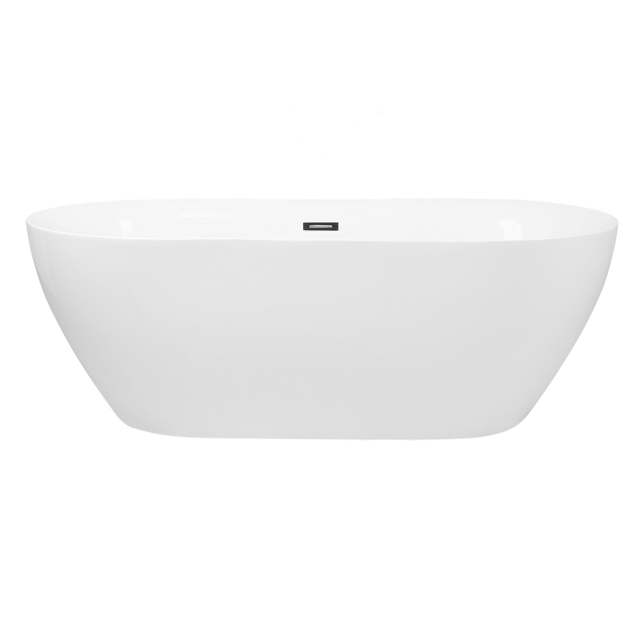 Freestanding bathtub CARRERA 150 x 75 cm White [6]