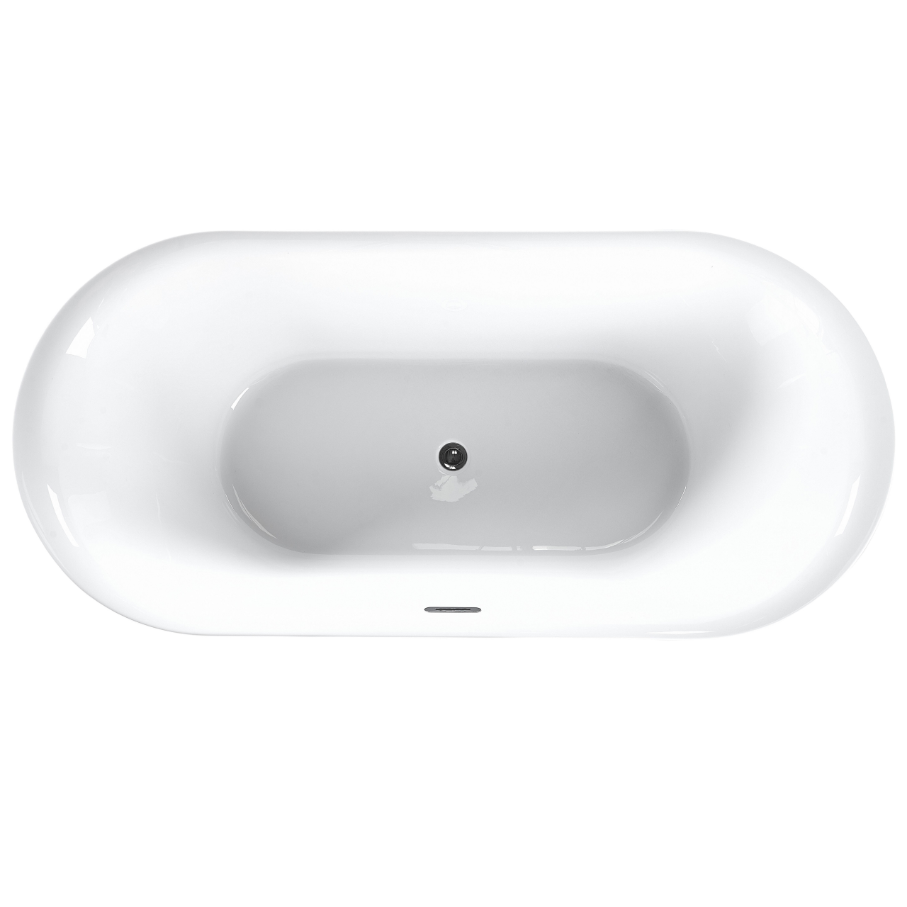 CARRERA freestanding bathtub 170 x 80 cm Bordeaux [8]
