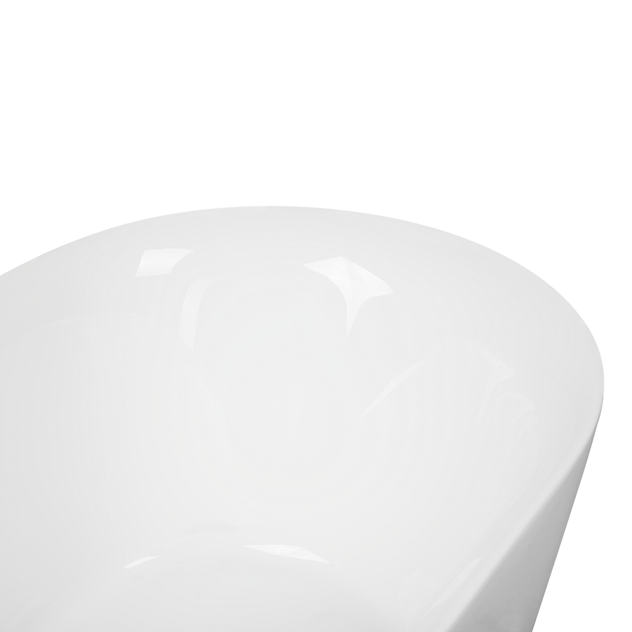 Freestanding bathtub CARRERA 180 x 80 cm White [8]
